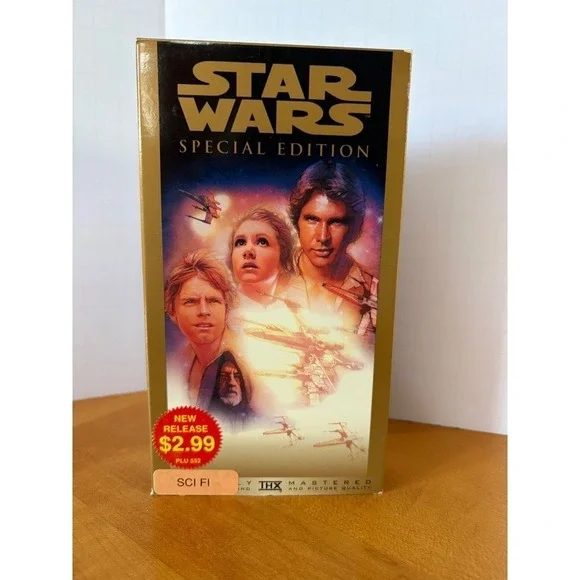Star Wars Original Trilogy Special Edition VHS (1997) Gold Box Set THX PG Rental - Picture 6 of 16